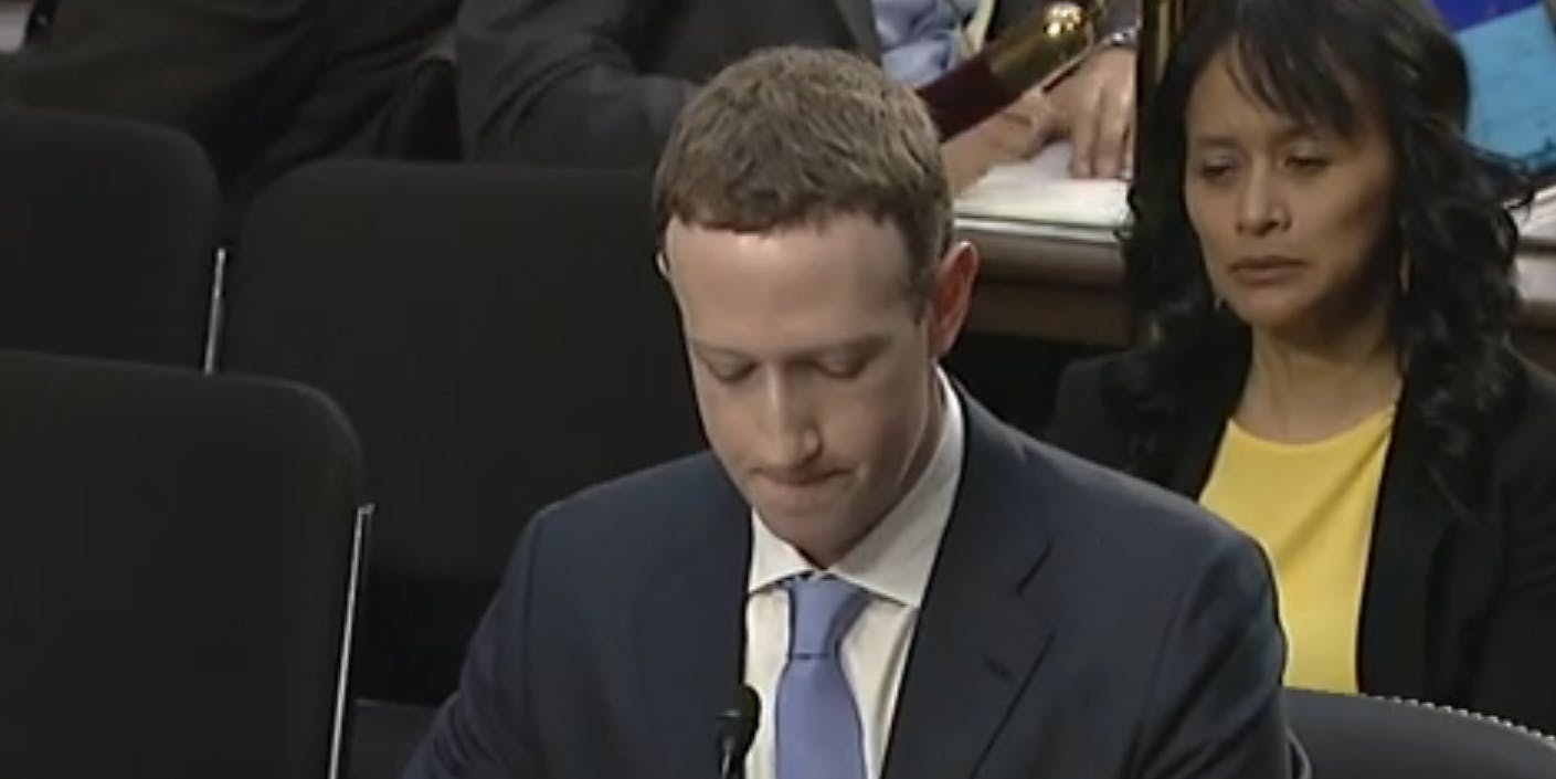 Facebook CEO Mark Zuckerberg testified before the Senate Judiciary Committee on Tuesday.