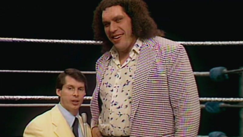 Andre the Giant Vince McMahon