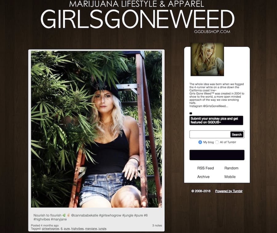 weed tumblr : girls gone weed