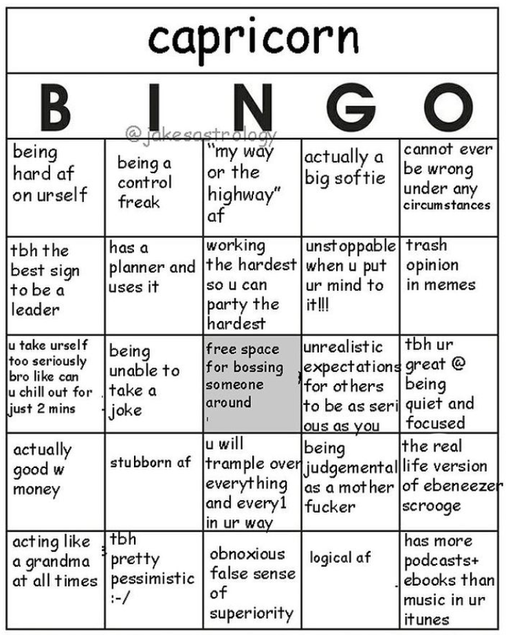 astrology bingo jake's astrology