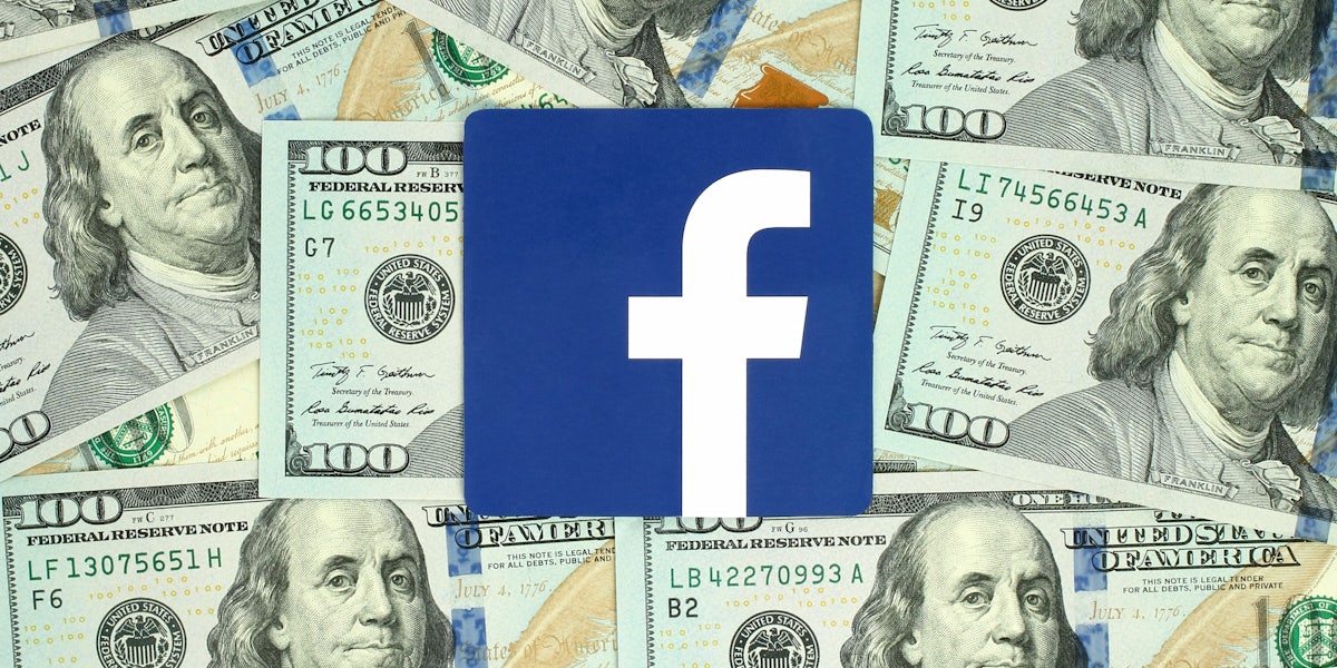 facebook social media money