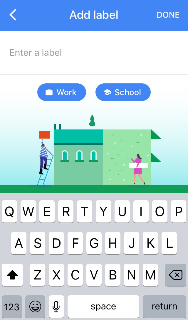 how to drop a pin in google maps - label pins