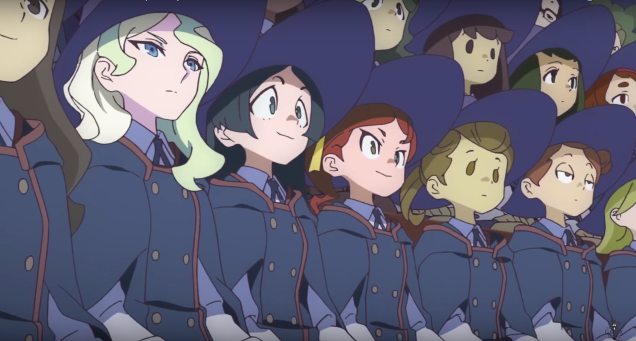 Netflix licencia série do anime Little Witch Academia - d