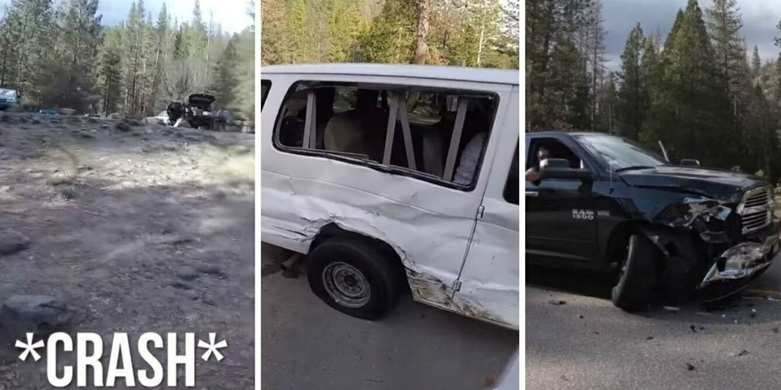 Logan Paul Yosemite car crash