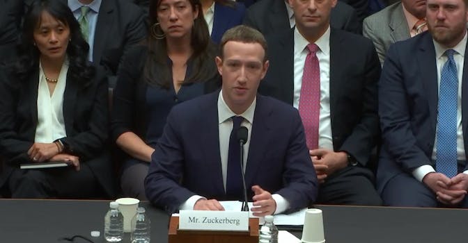 facebook ceo mark zuckerberg testimony house