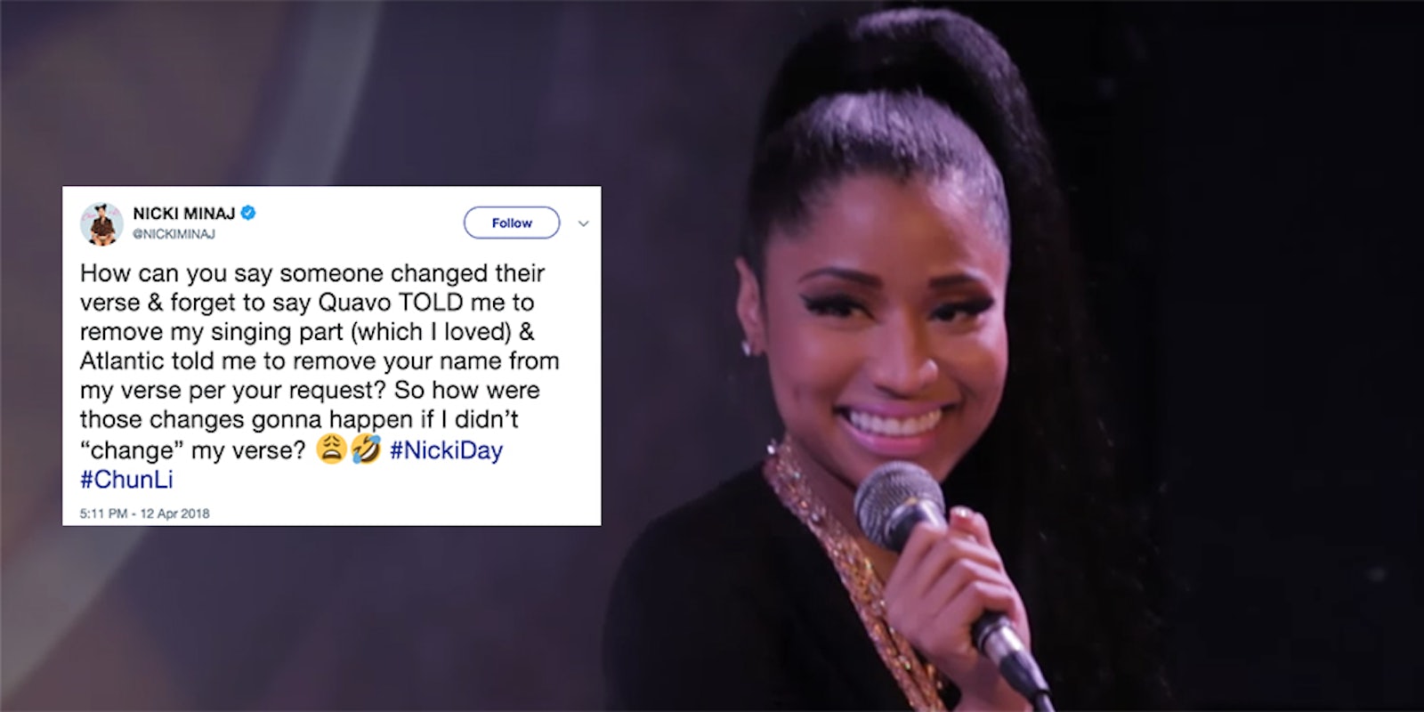Nicki Minaj addressed her controversy with Cardi B on #NickiDay.