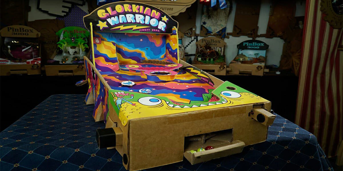 This DIY pinball kit brings you behind the scenes of your fave arcade game