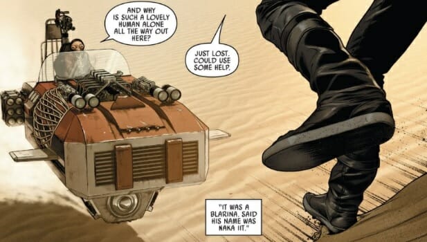poe dameron jakku comic