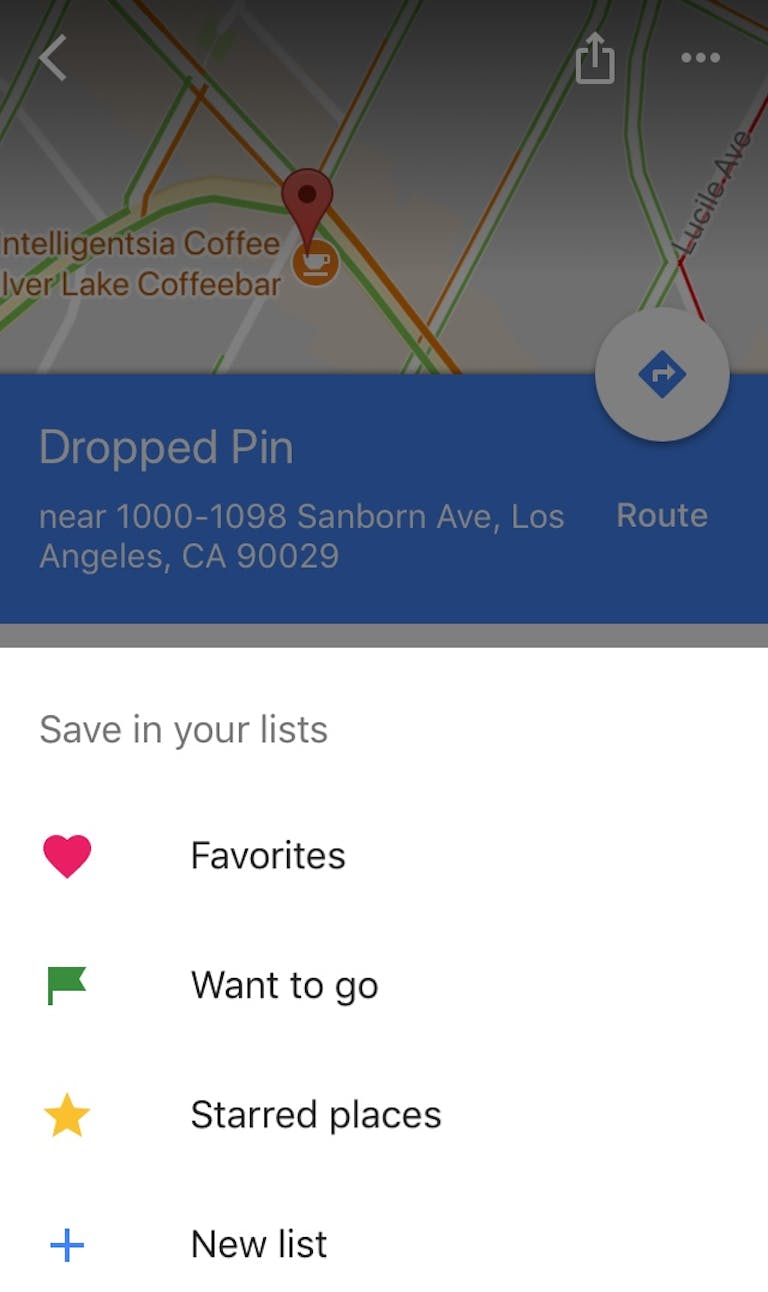 how to to drop a pin in google maps - save pin