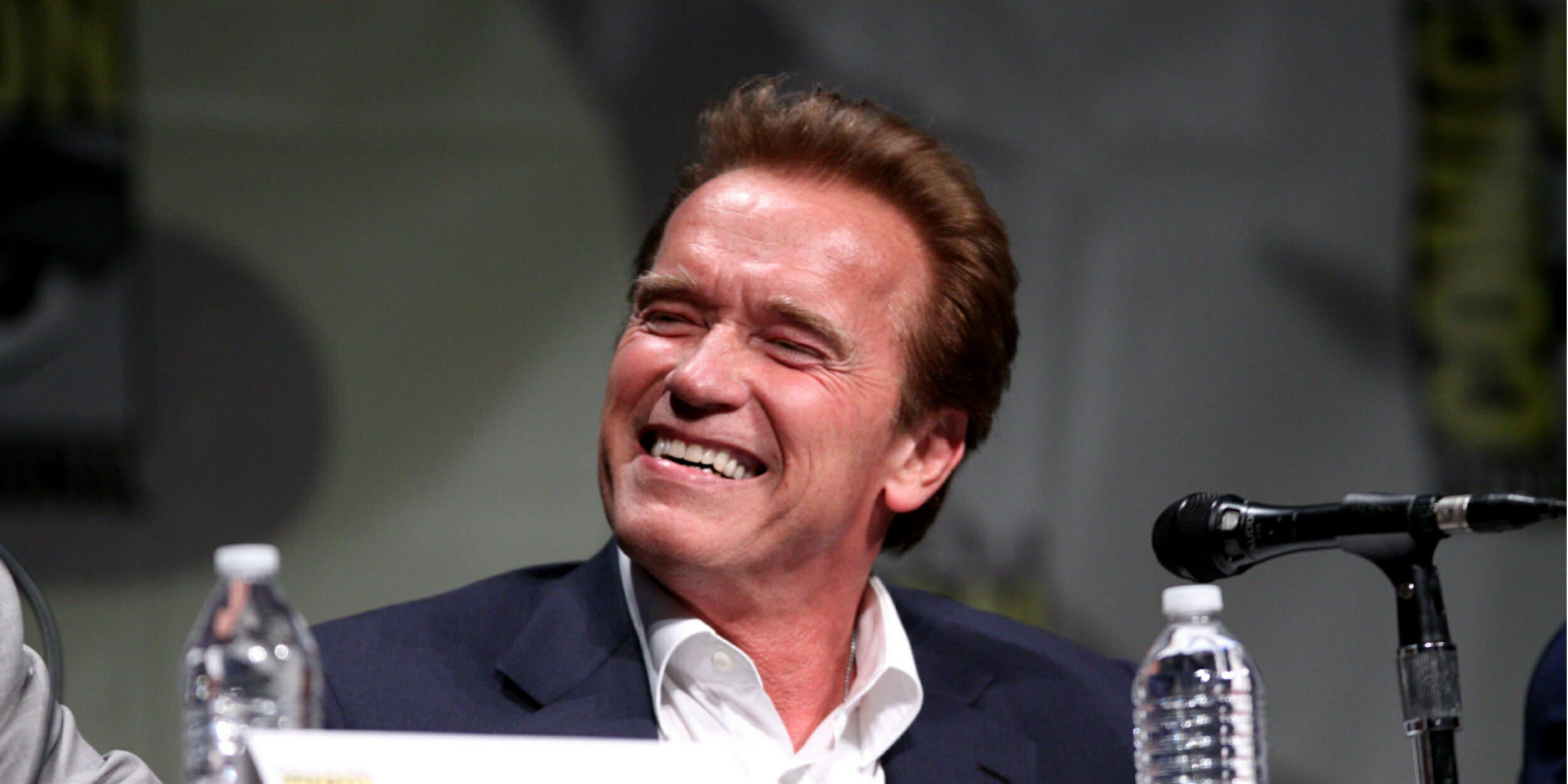 arnold schwarzenegger is back from surgery