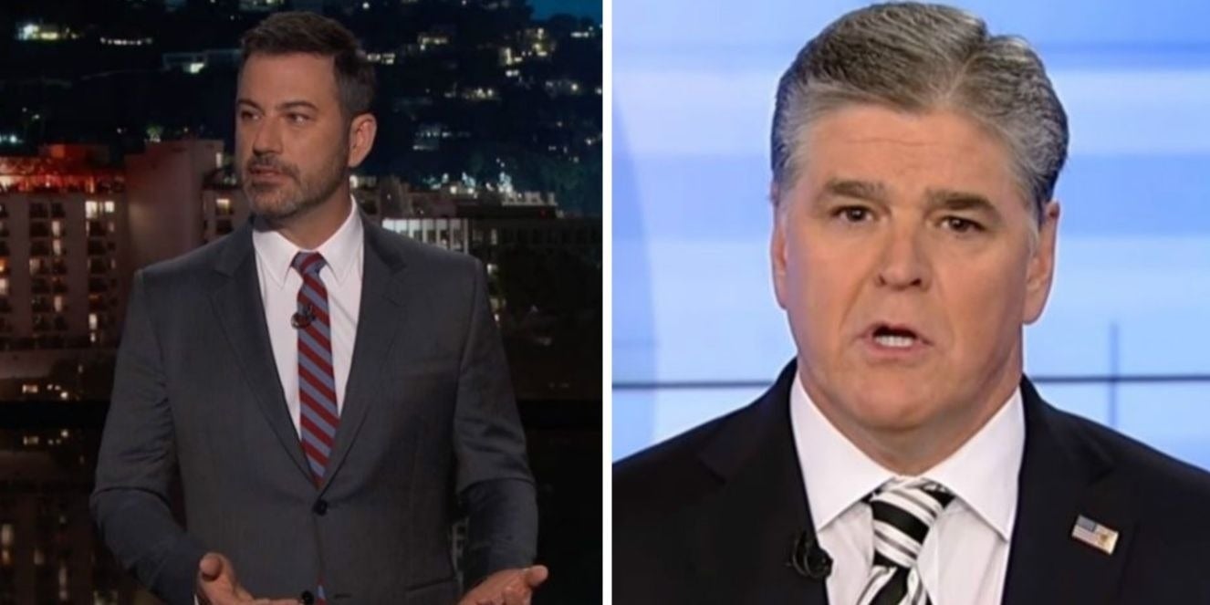 Sean Hannity Blasts Jimmy Kimmel on Twitter—But Kimmel is Laughing in