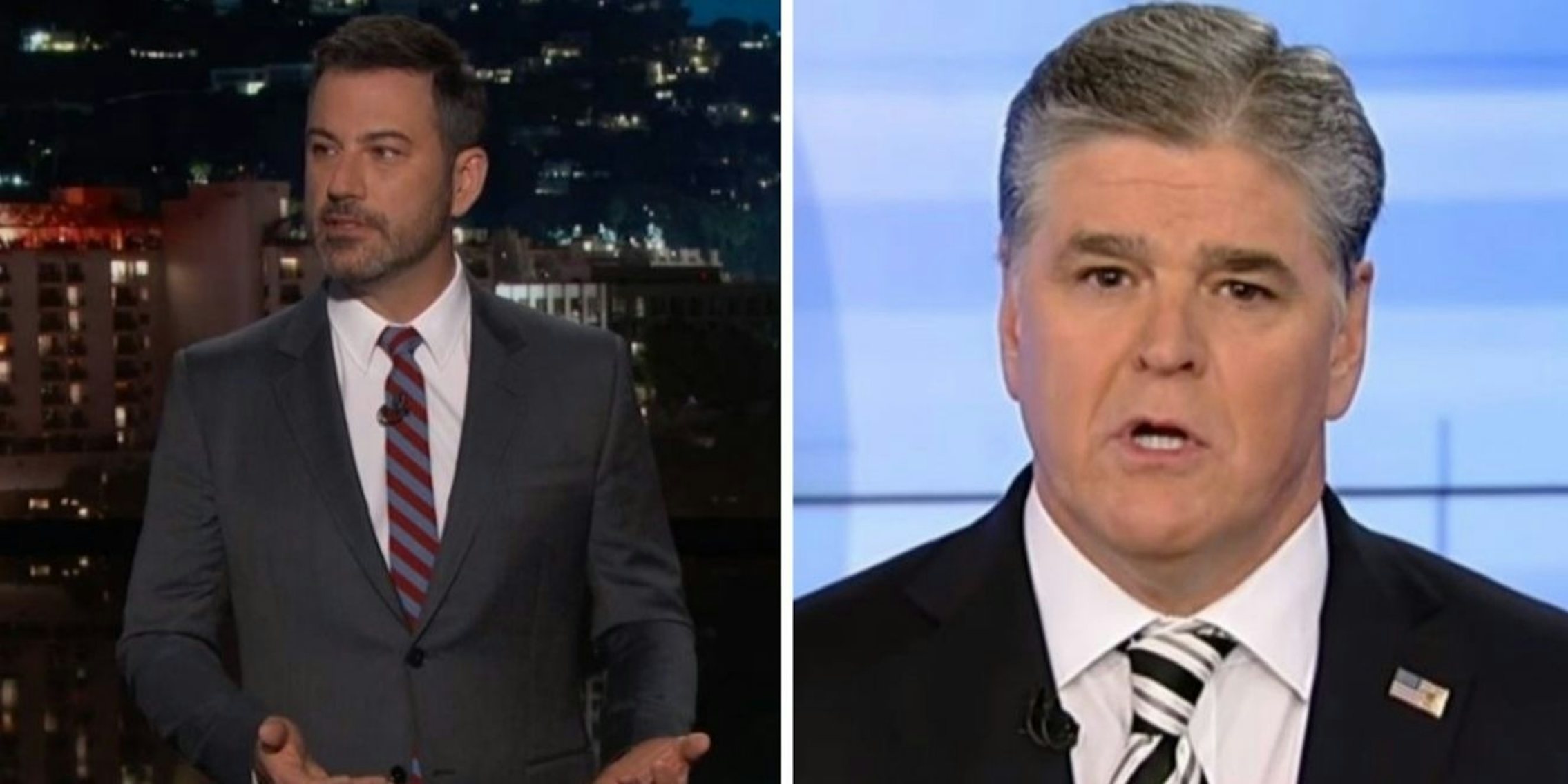 Sean Hannity Blasts Jimmy Kimmel On Twitter—but Kimmel Is Laughing In His Face
