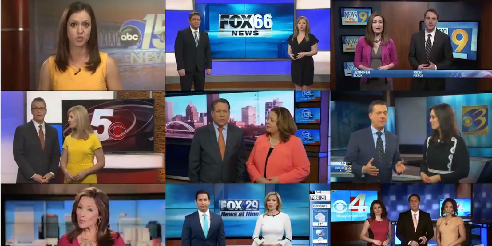 sinclair broadcast must read fake news video