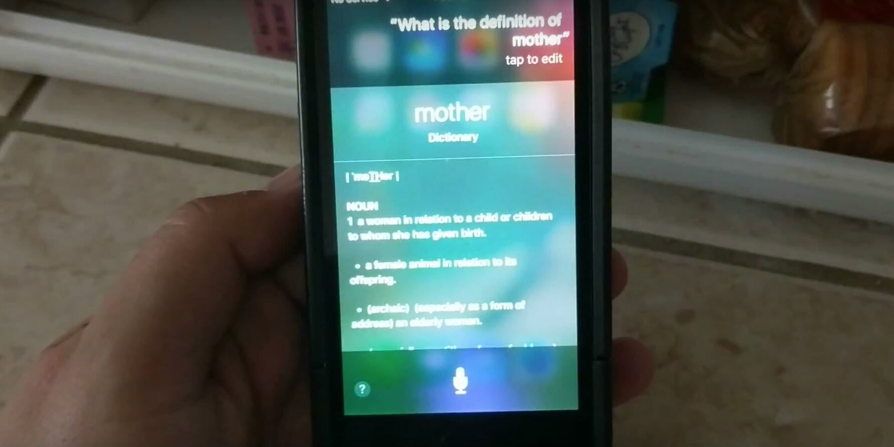 Apple Appears to Have Fixed the NSFW Siri 'Mother' Definition Glitch