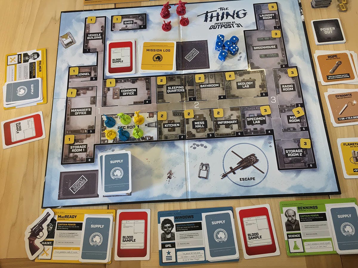 the thing board game whole game