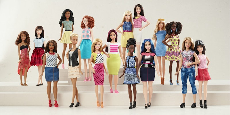 barbie line mattel