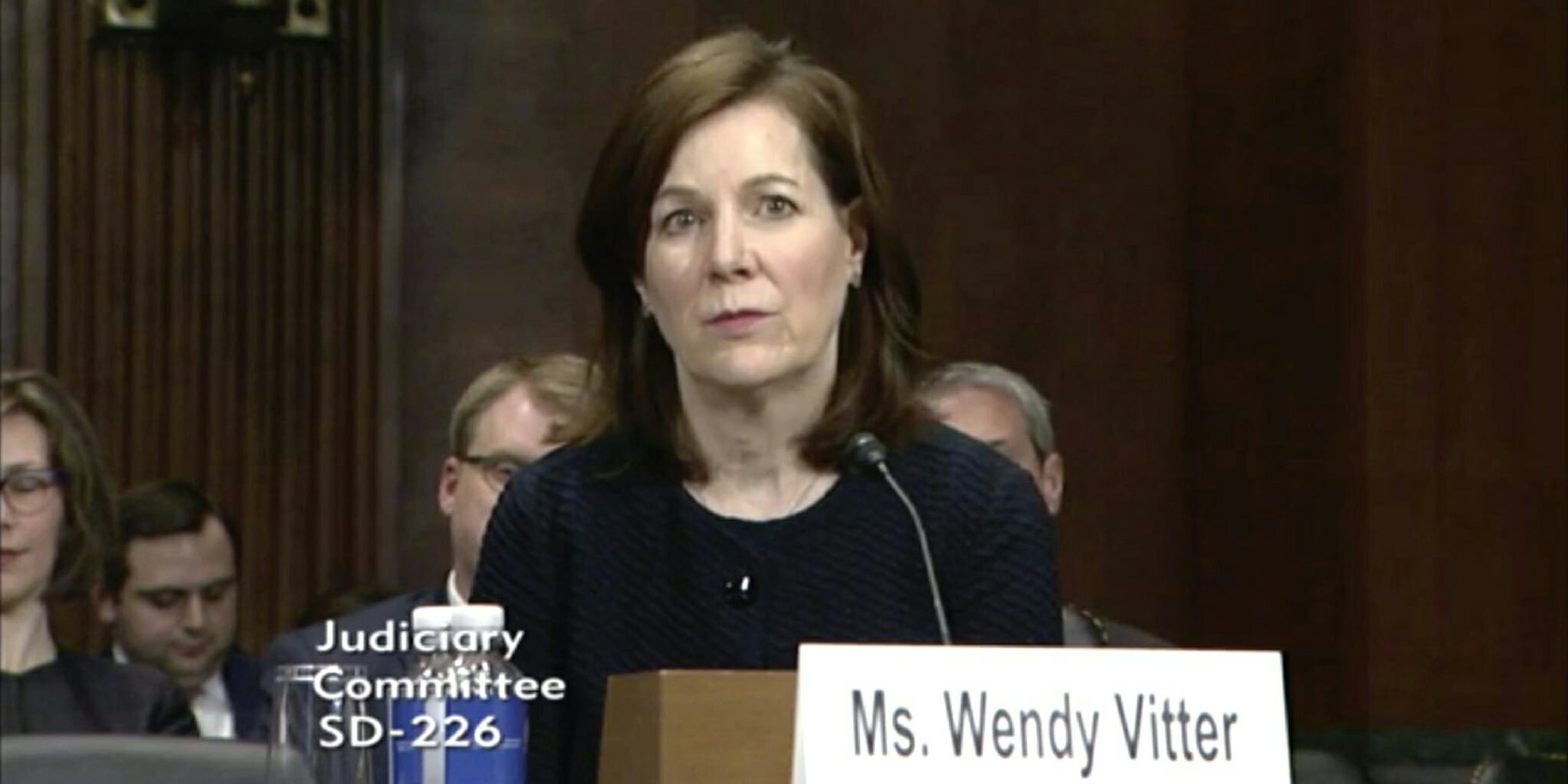 Wendy Vitter, President Donald Trump’s nominee for a district court in eastern Louisiana.