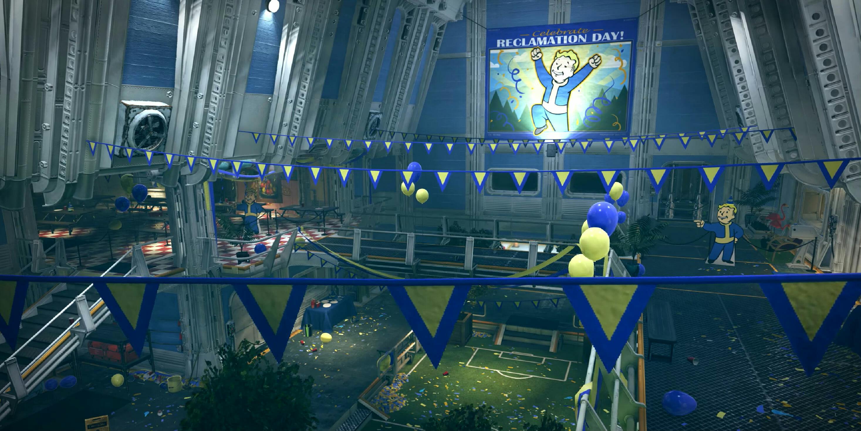 Fallout 76 : Inside Vault 76 on Reclamation Day