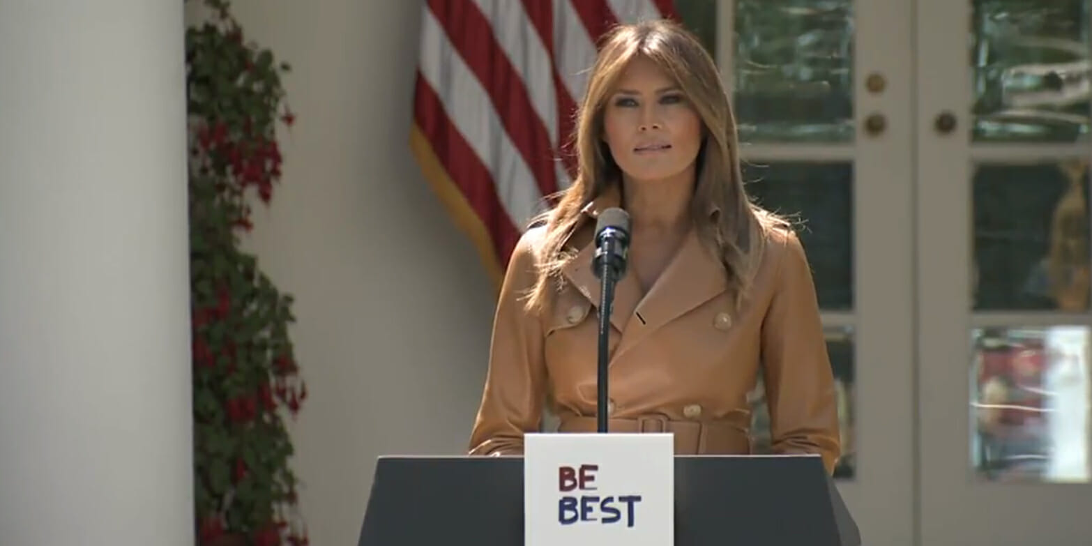 Melania Trump's BeBest Campaign Roll Out Has A Rocky Start