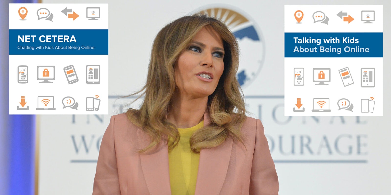 There are some similarities between Melania Trump's 'Be Best' pamphlet and one released in 2014 by the FTC.