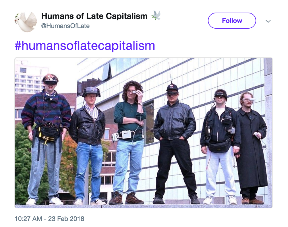 Humans of Late Capitalism