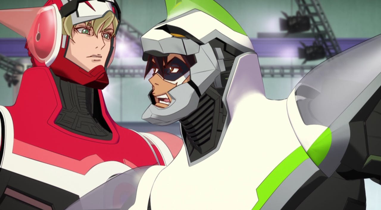 best anime on netflix : tiger and bunny