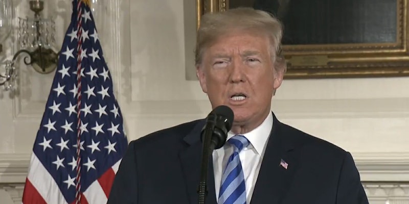 President Donald Trump announced on Tuesday that the United States will back out of the Iran nuclear deal, an agreement made among several countries during former President Barack Obama's presidency.