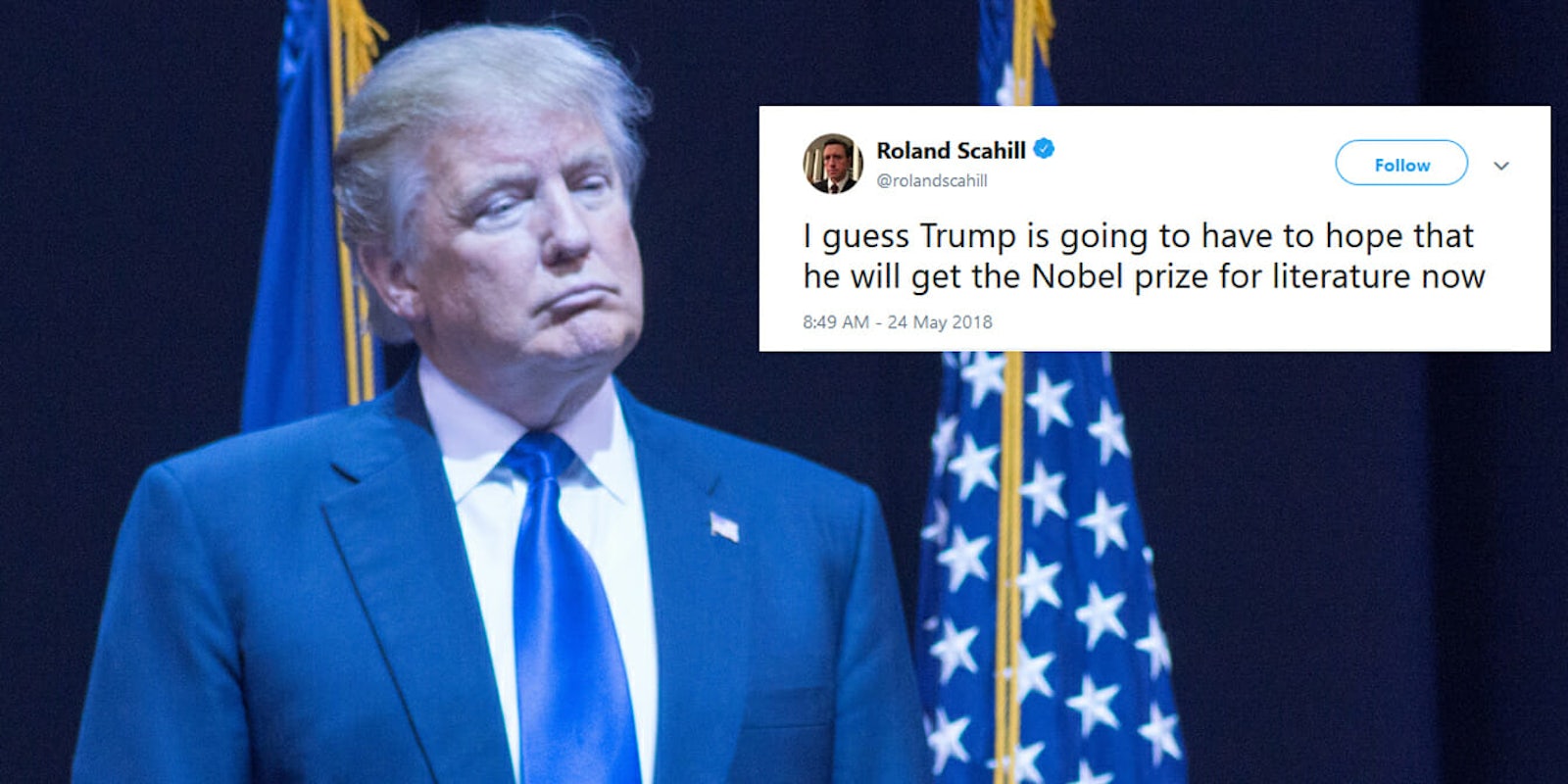 President Donald Trump announced that his summit with North Korea was being cancelled, and many people online began to wonder about the future of his possible Nobel Peace Prize.