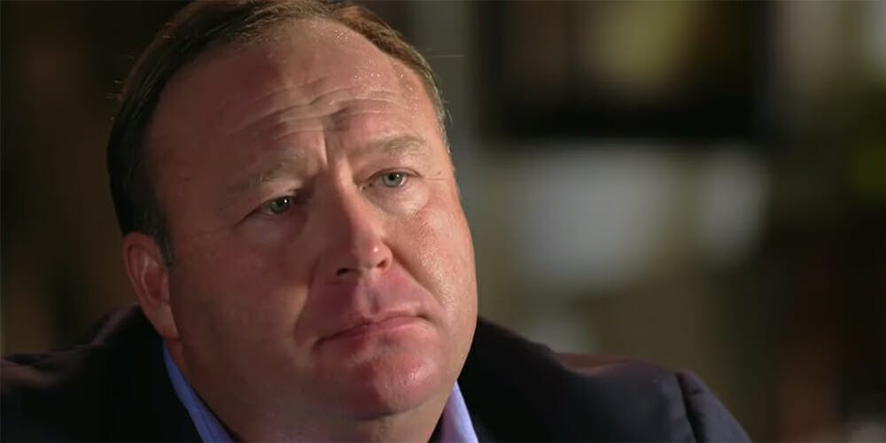 Alex Jones Claims Anonymous QAnon Account Has Been 'Compromised'