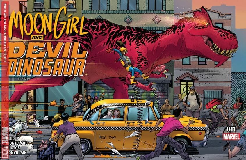 superheroes for kids : Moon Girl and Devil Dinosaur