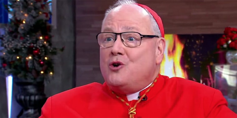 Cardinal Timothy Dolan said he wasn't offended by the Catholic-inspired Met Gala theme.