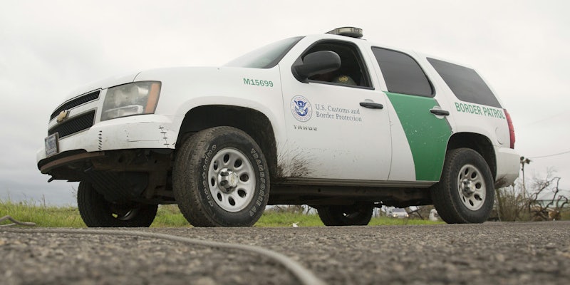 US Border Patrol truck