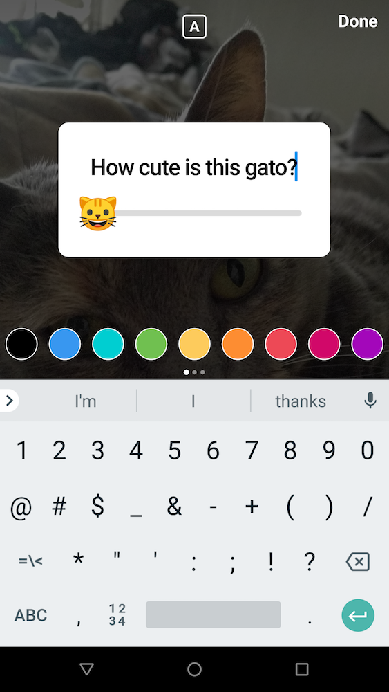 Instagram Introduces Emoji Slider for Stories Polls