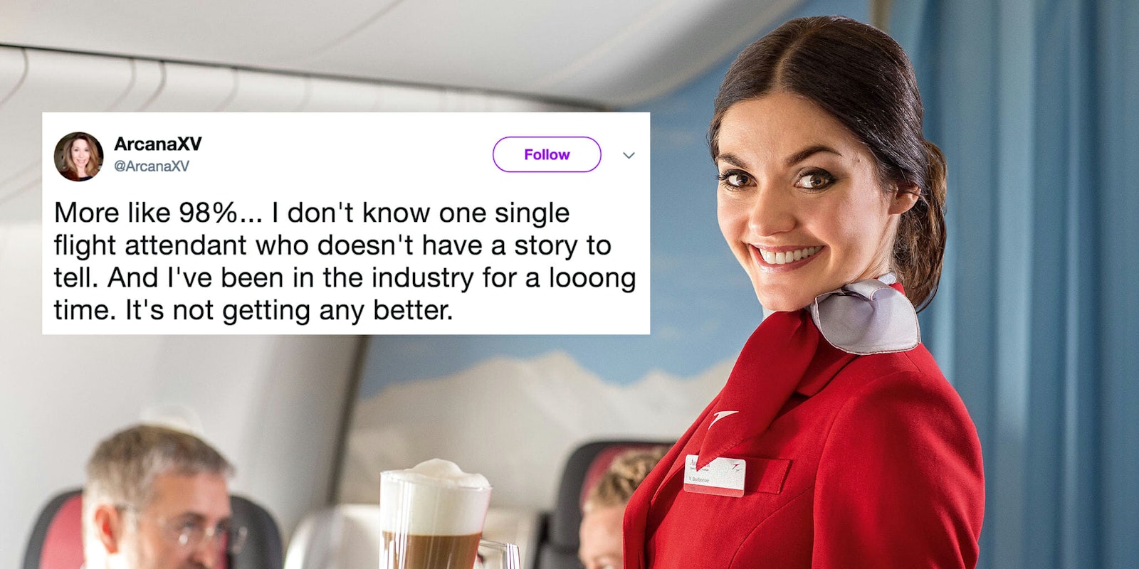 flight attendant sexual harrassment tweet