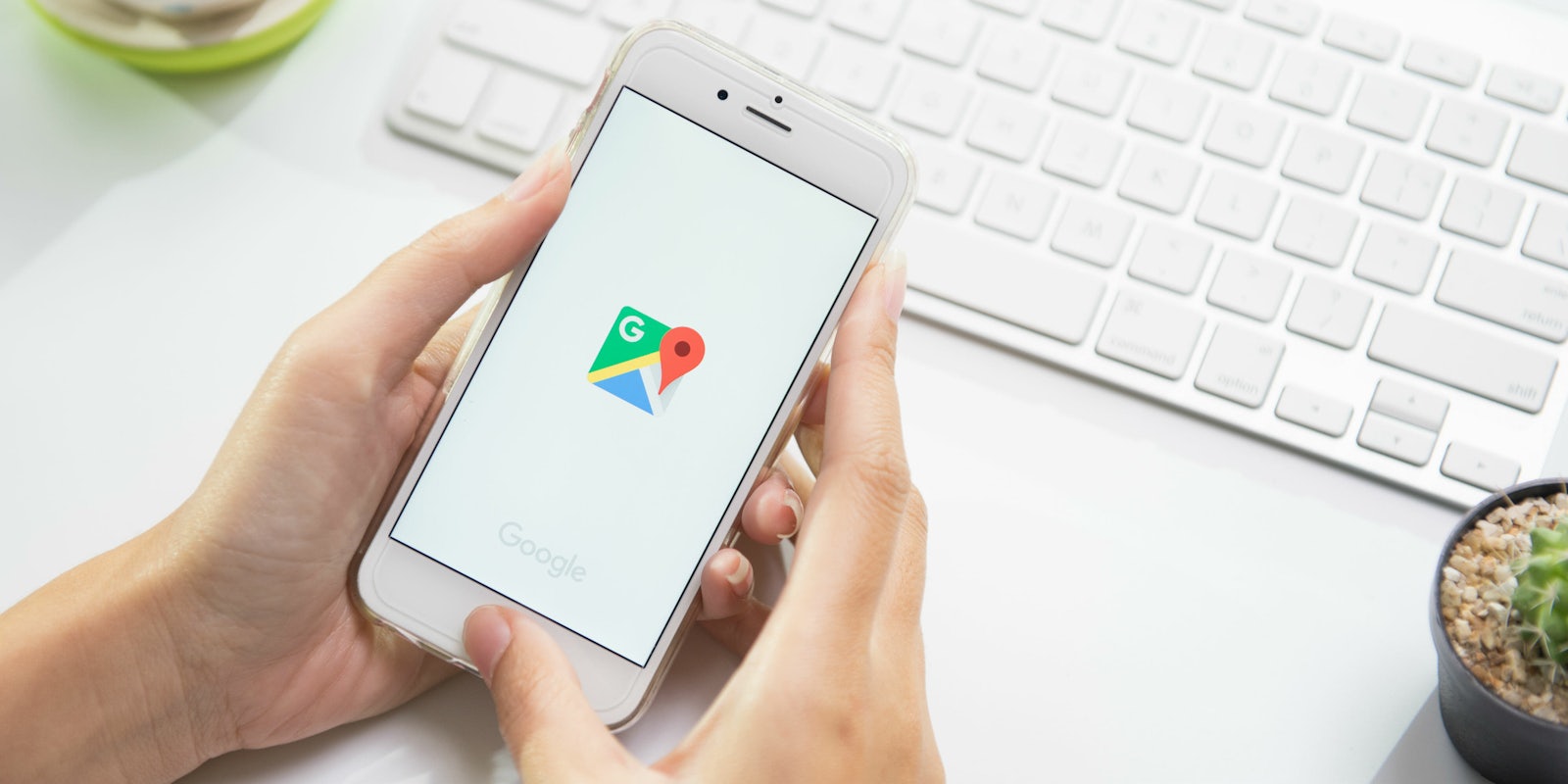 google maps app smartphone