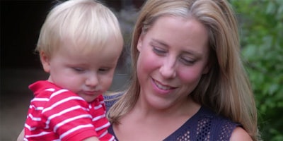Liuba Grechen Shirley is the first female congressional candidate to use campaign funds for child care.