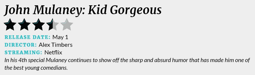 john mulaney kid gorgeous review box