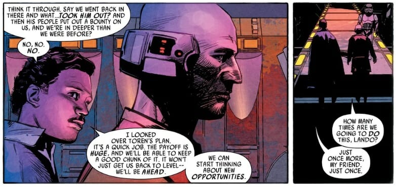 lando calrissian comic