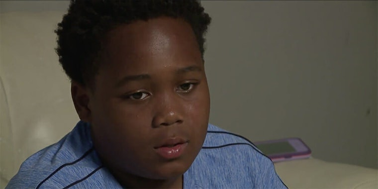 A Kansas teacher told 10-year-old Malachi Pearson that he'll only have himself to blame if he's shot by police.
