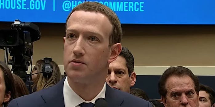 mark zuckerberg facebook ceo cambridge analytica testimony