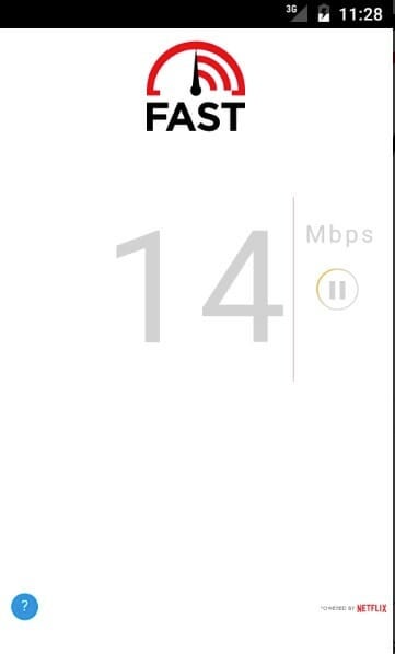 netflix speed test on mobile - FAST speed test app