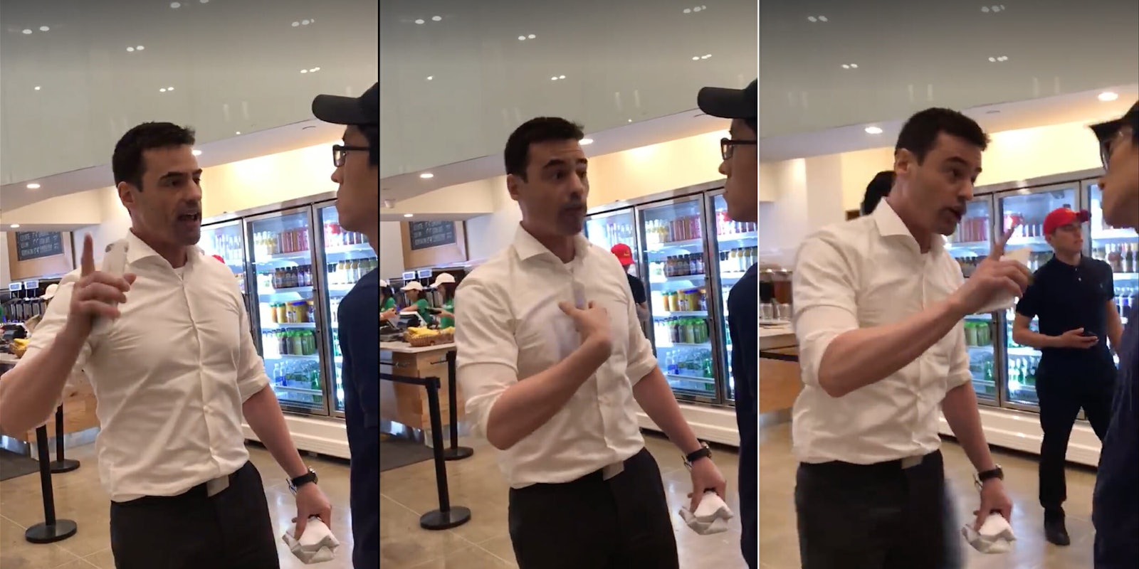 New York lawyer Aaron Schlossberg was filmed going off on a racist tirade at a Fresh Kitchen.