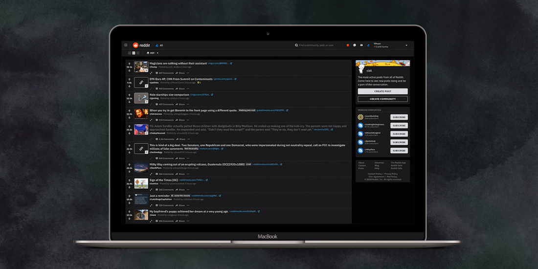 Reddit Night Mode How To Enable Reddit's New Dark Mode Theme