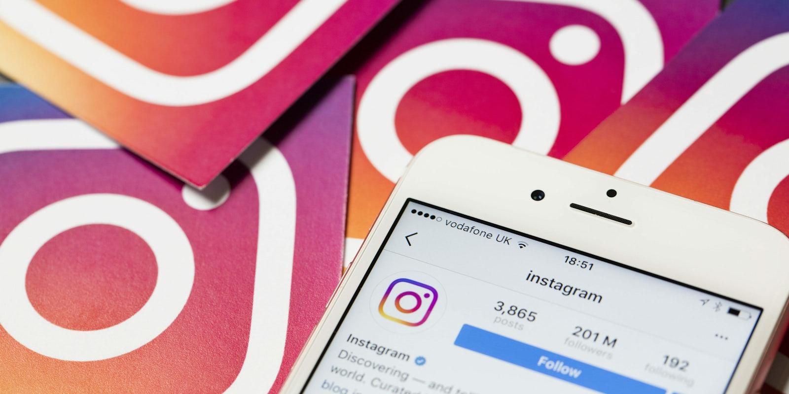 instagram social media app smartphone