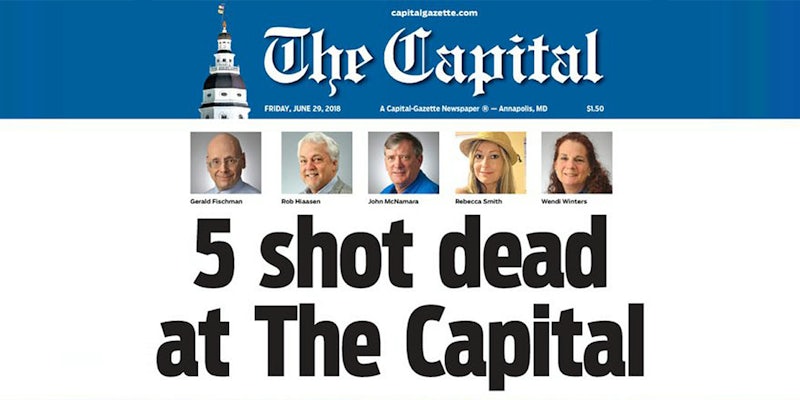 The Capital headline - 5 shot dead at The Capital