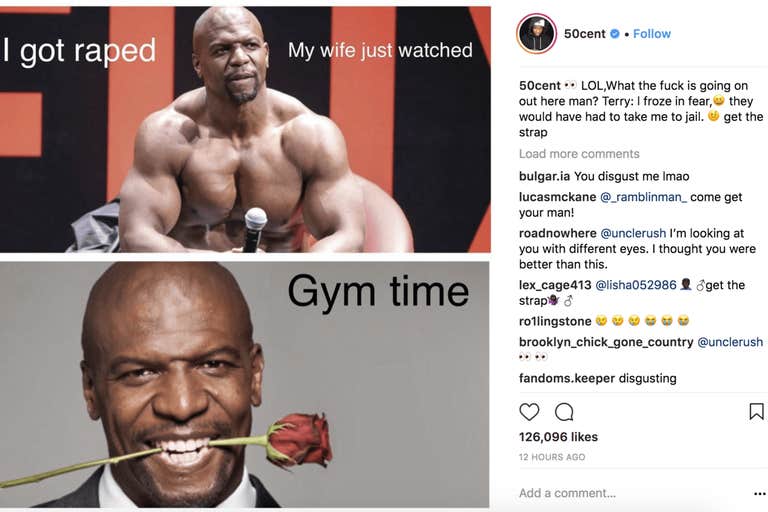 50 cent terry crews