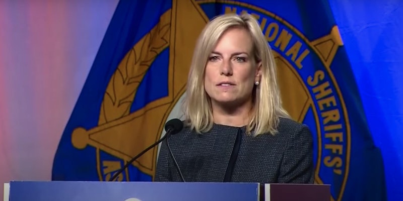 Protesters decried DHS Secretary Kirstjen Nielson's enforcement of family separation policies as she tried to dine at Mexican restaurant in Washington, D.C.