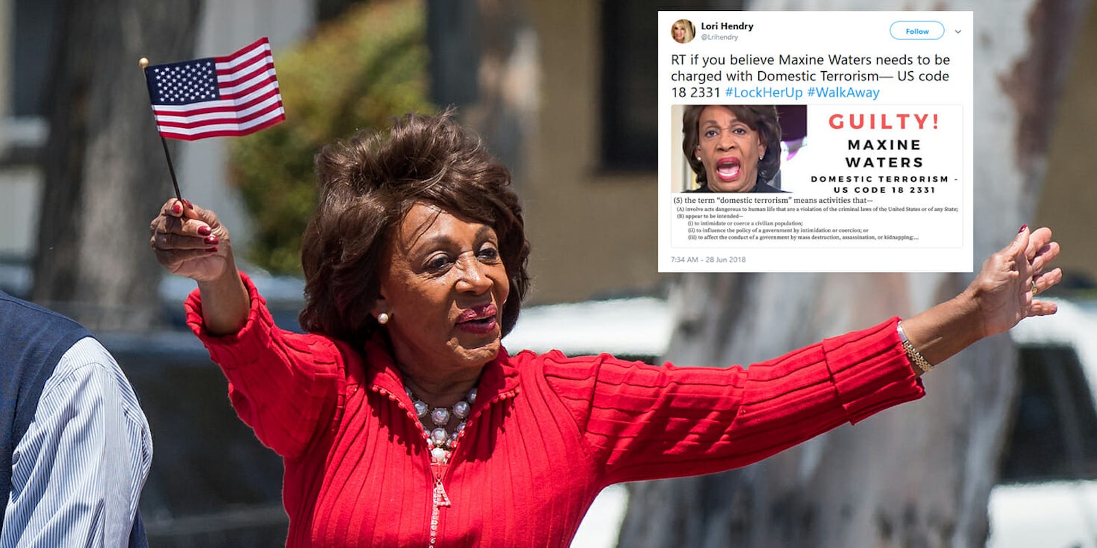 Some conservatives are calling for Rep. Maxine Waters (D-Calif.) to be arrested.