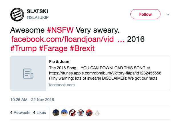 What does NFSW stand for?