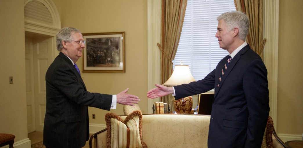mitch mcconnell neil gorsuch